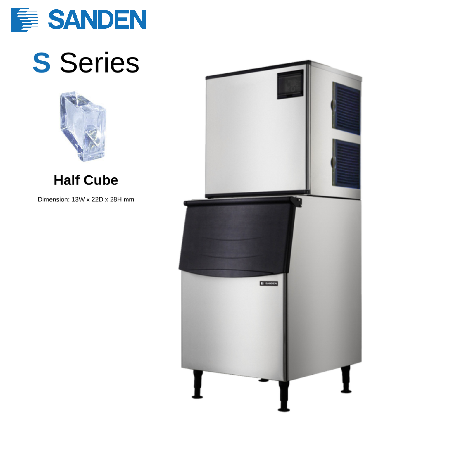 Máy Làm Đá Sanden SIM-320S