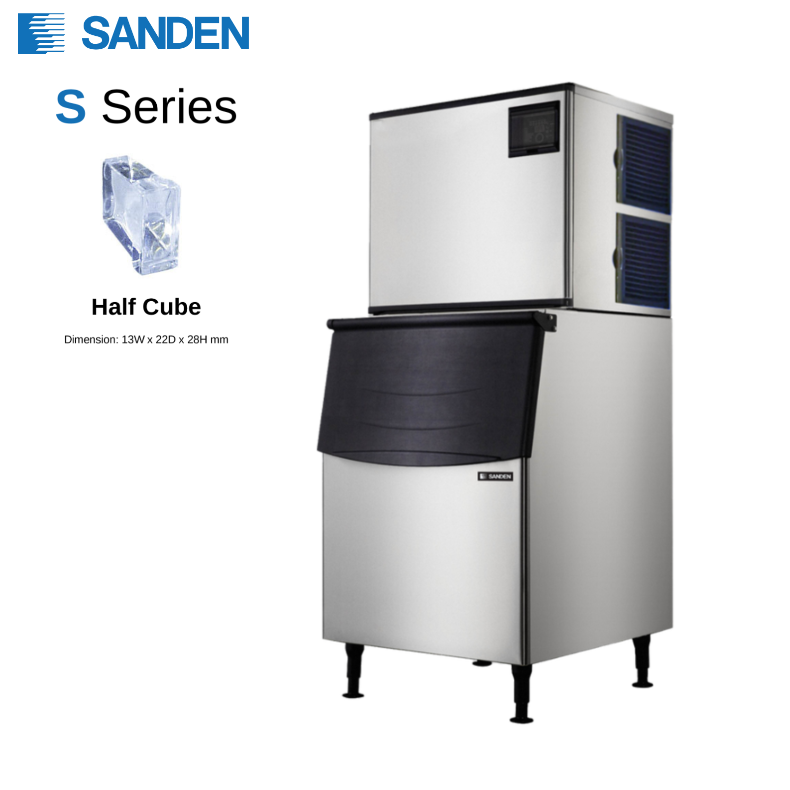 Máy Làm Đá Sanden SIM-450S