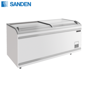 Tủ Đông Sanden Cửa Kính Cong 800L SNC-0855
