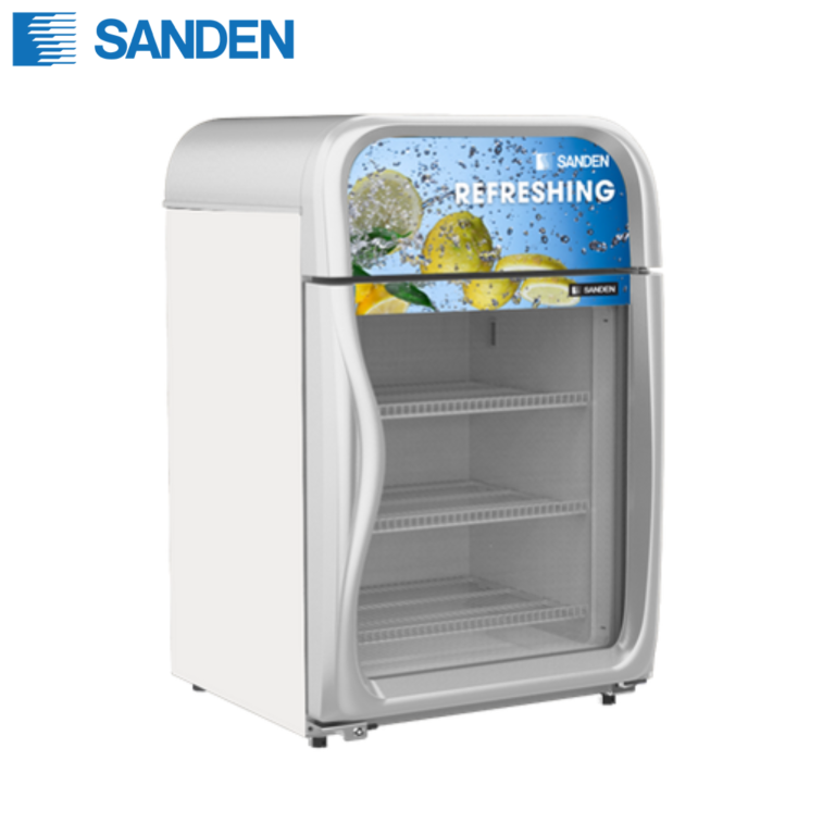 Tủ Đông Sanden Cửa Kính Mini 100L SNR-0100